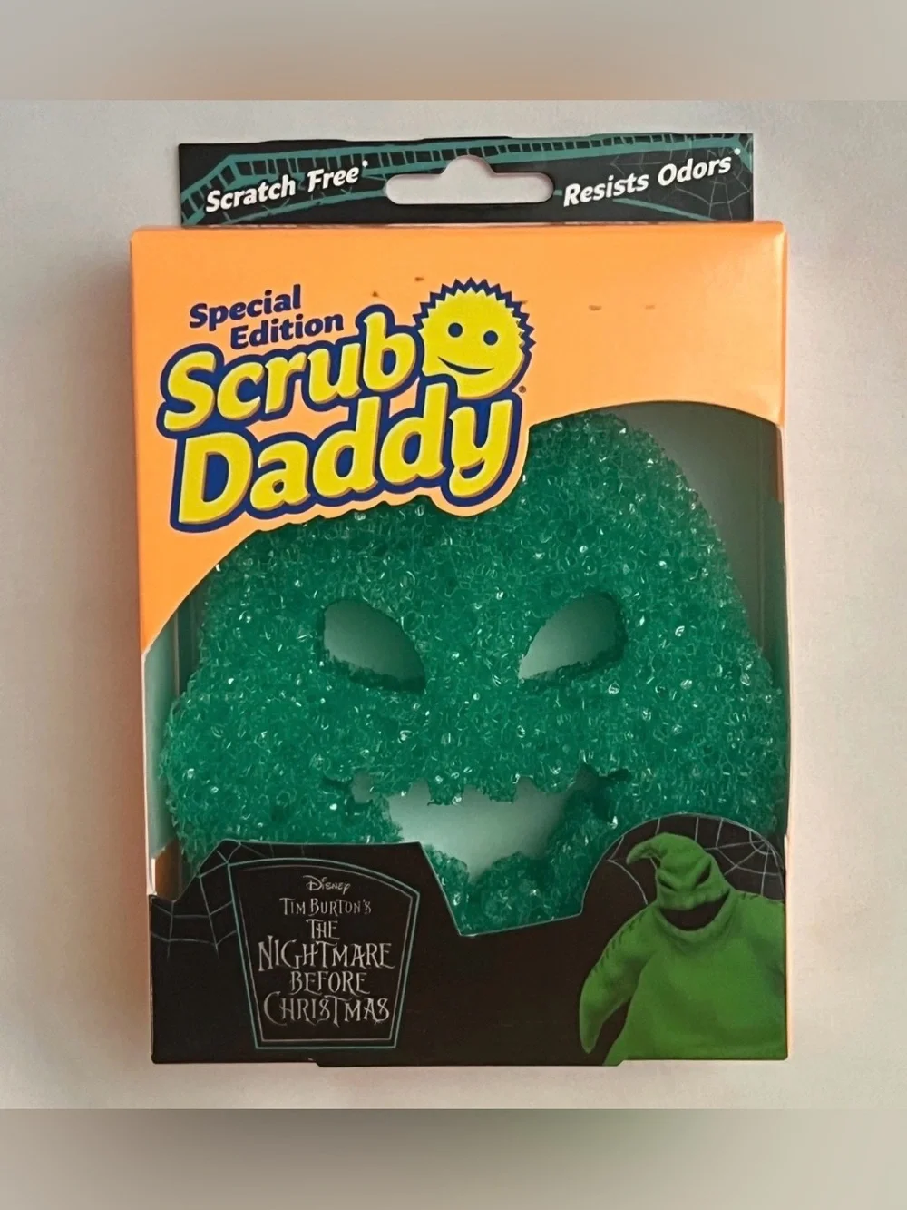 Scrub Daddy The Nightmare Before Christmas Sponges Lot of 3 NIB Jack Sally Oogie
